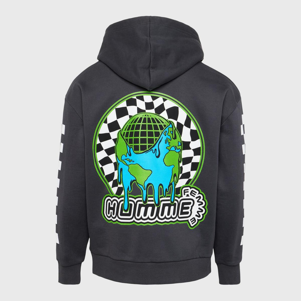 Homme Femme Hf Global Zip Hoodie