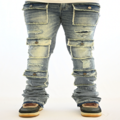 Doctrine Denim Savant Stacked Denim