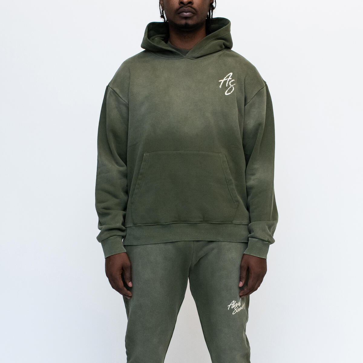 Almost Someday Signature Sunfade Sweatsuit