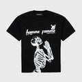 Homme Femme Skeleton T-Shirt