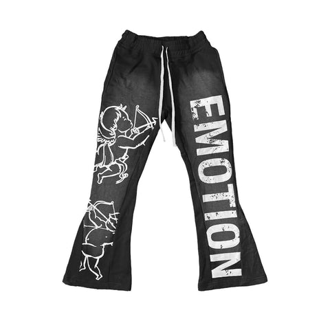 Mixed Emotion Cupid Flare Sweat Pant