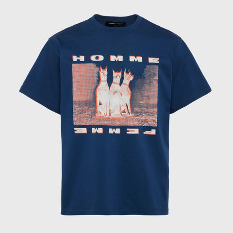 Homme Femme Doberman T-Shirt