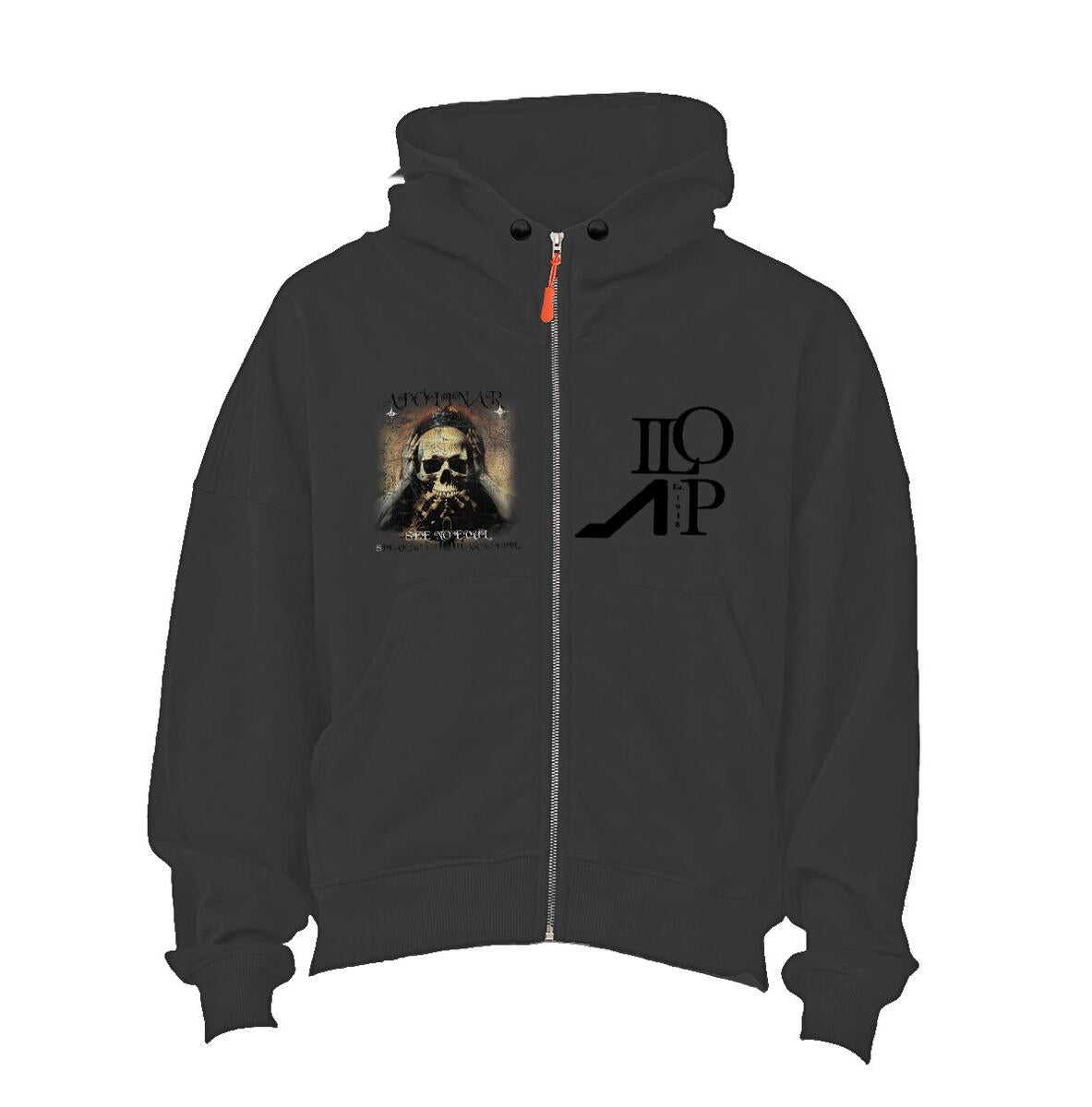 Apolinar See No Evil Zip Hoodie