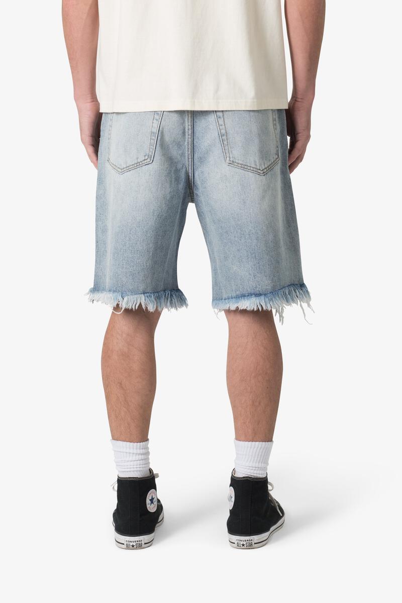 Mnml Distressed Spider Denim Shorts