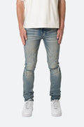 Mnml Skinny Knee Slid Denim
