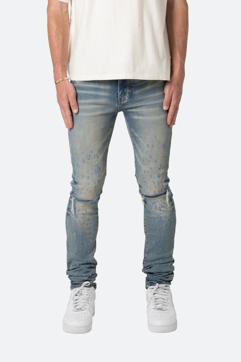 Mnml Skinny Knee Slid Denim
