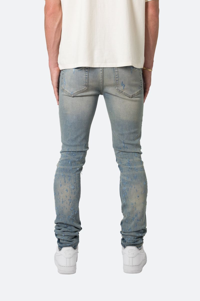 Mnml Skinny Knee Slid Denim