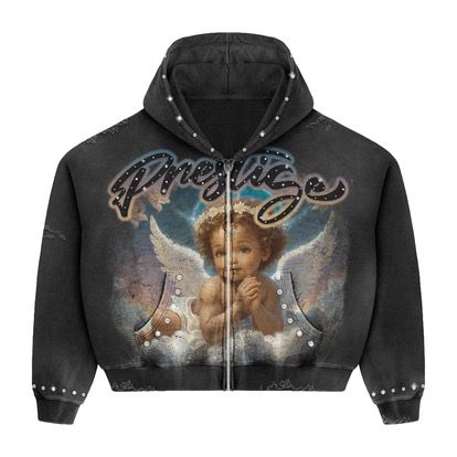 Prestige Angel Blue Zip Up Hoodie