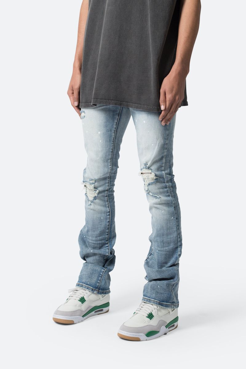 Mnml Skinny Knee Ripped Denim