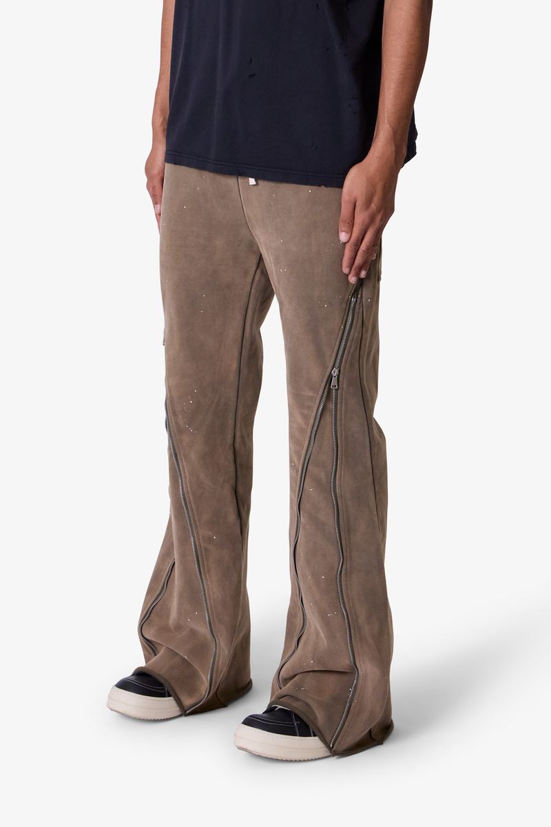 Mnml Zipper Flare Sweatpant