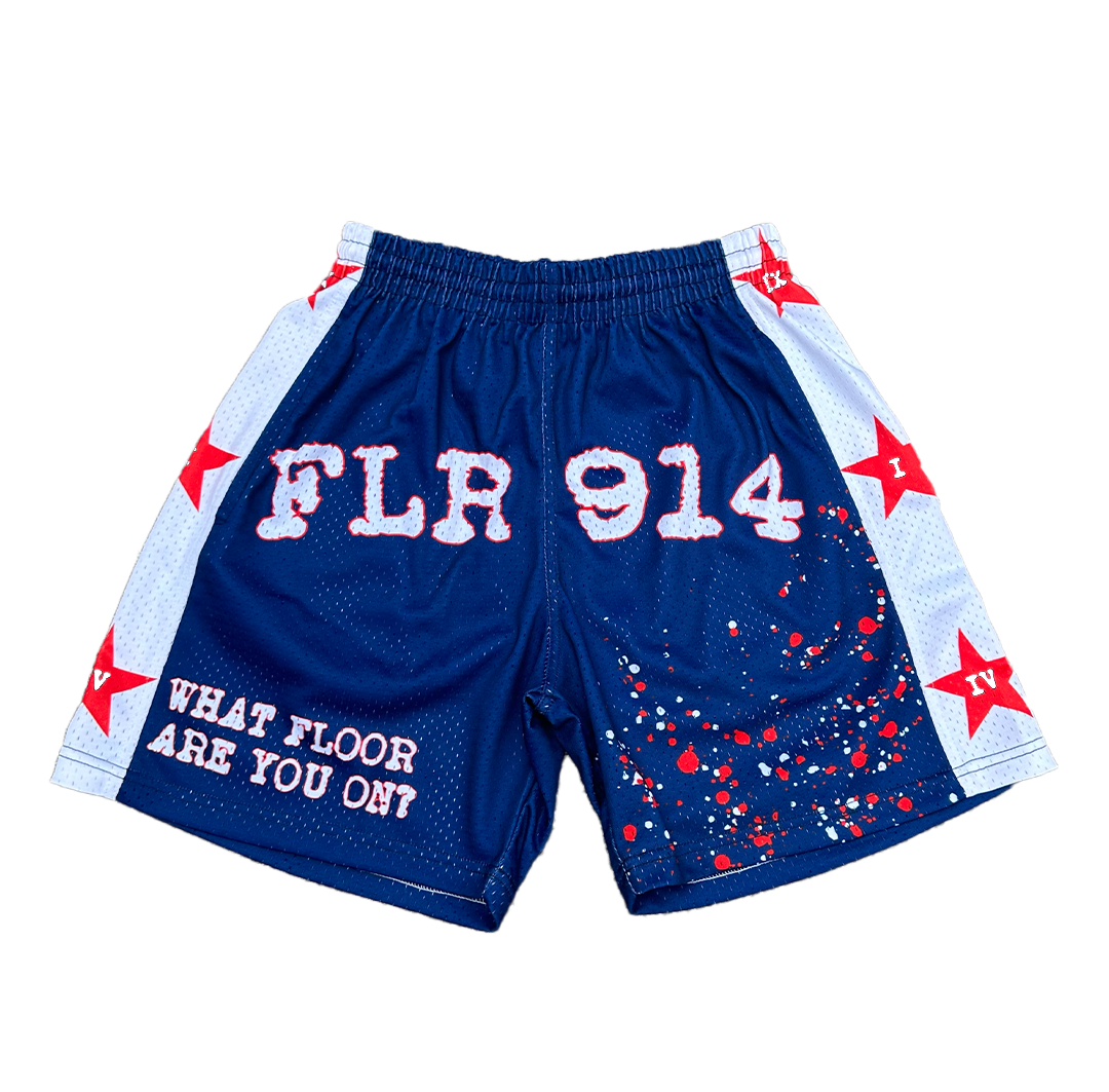 Floor 914 Usa Star  Shorts