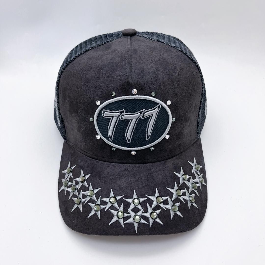 Hudson Suede 777 Diamond Hats