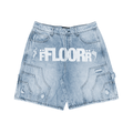Floor 914 Uniform Denim Shorts
