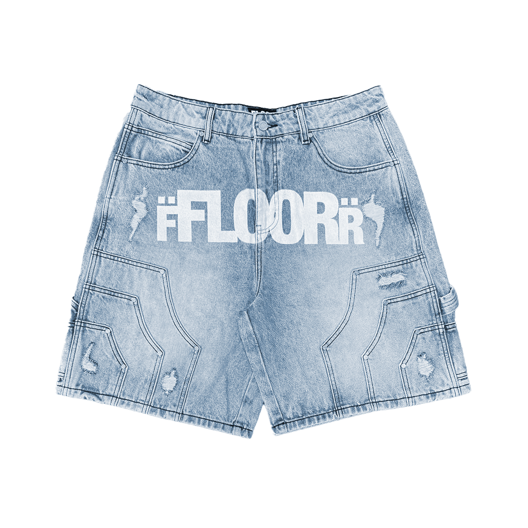 Floor 914 Uniform Denim Shorts