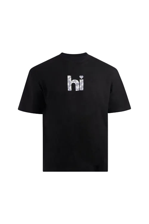 Thc Hi Flower Pattern T-shirt