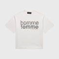 Homme Femme Mardi Gras Cropped T-shirt