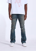 Crysp Wave Flare Denim