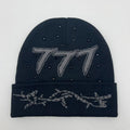 Hudson 777 V2 Black Rhinestone Beanie