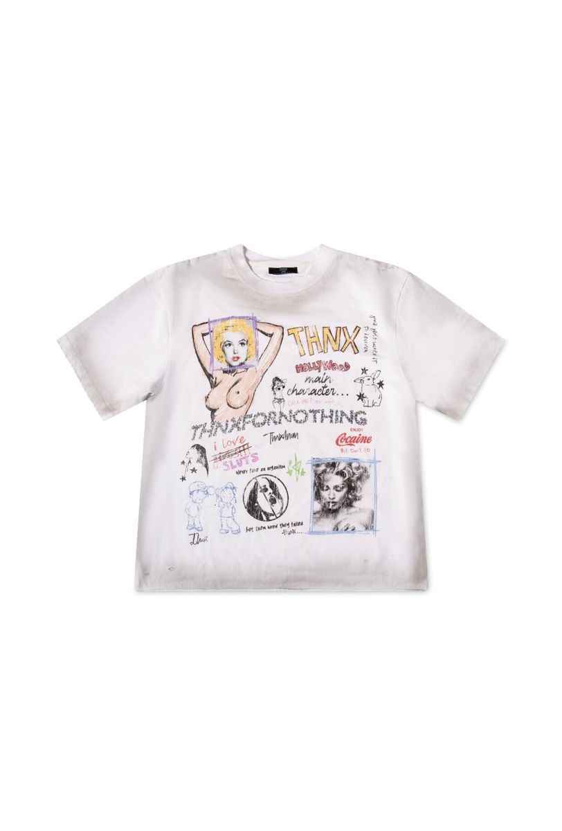 Thnx Hollywood Rhinestone T-shirt