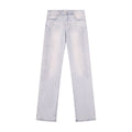 Almost Someday Moto Embossed Denim