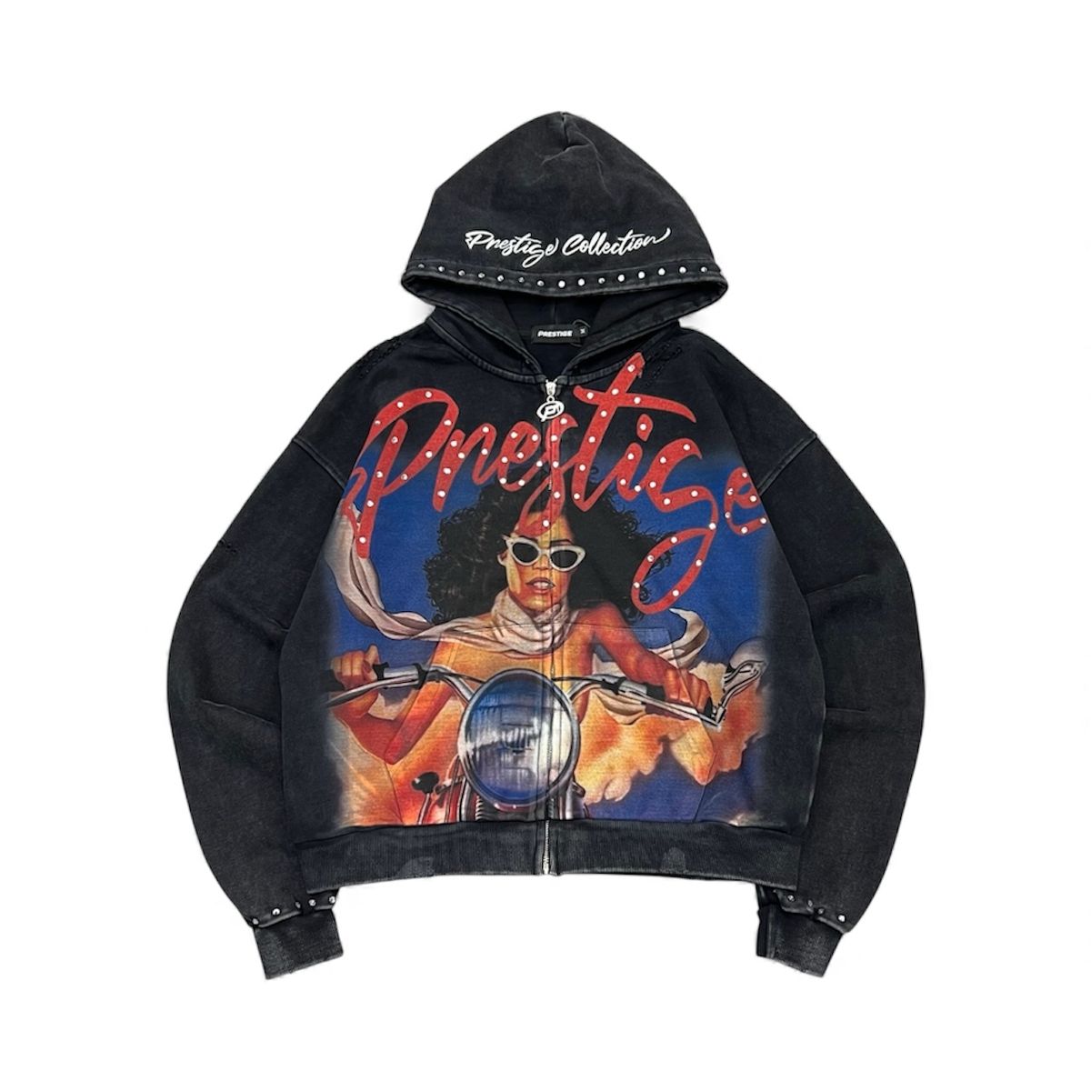 Prestige Motocycle Zip Up Hoodie
