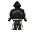 Rough Play Stripe Short Set