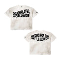 Rough Play Blk Basic Logo Tees