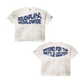 Rough Play Navy Basic Logo Tees