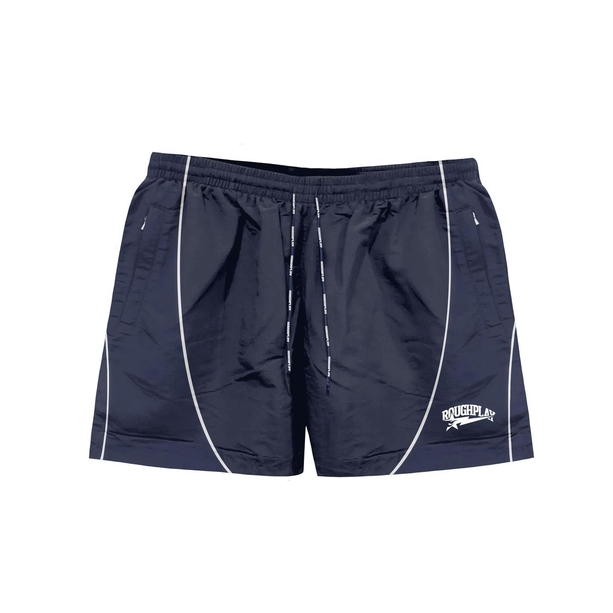 Rough Play Studded Nylon Shorts