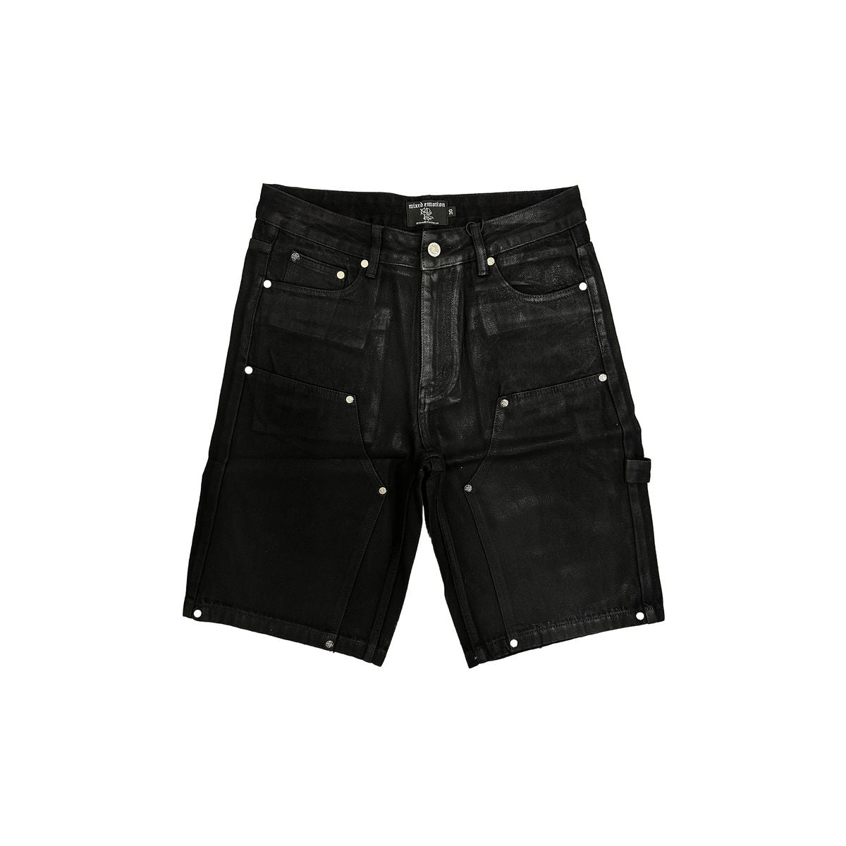 Mixed Emotion Worker Wax Shorts