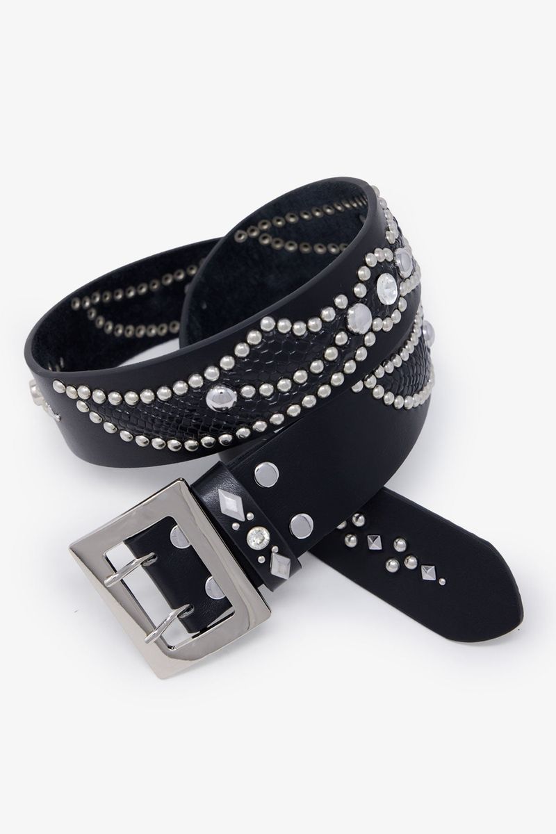 Mnml Python Vinatge Studed Belt