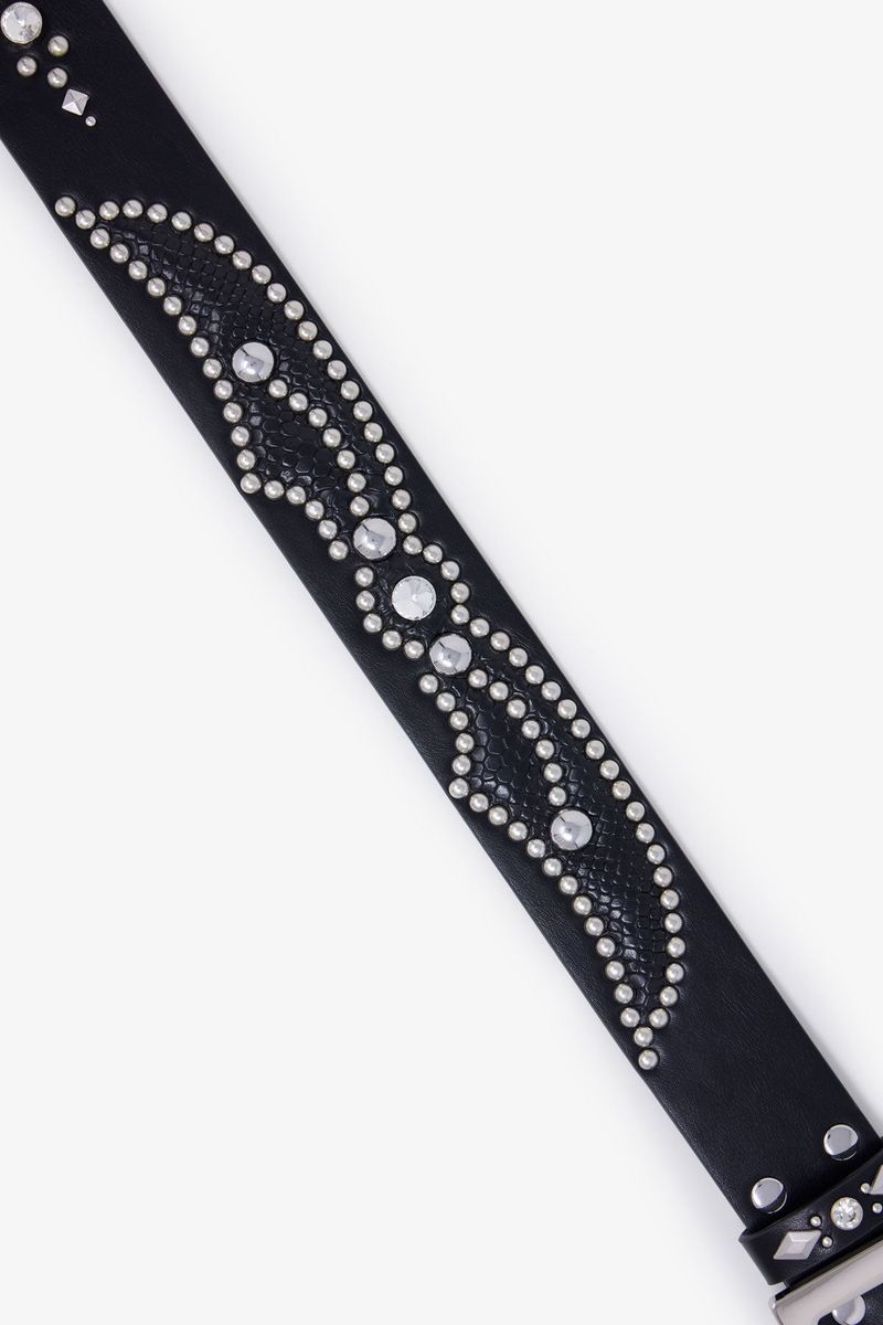 Mnml Python Vinatge Studed Belt