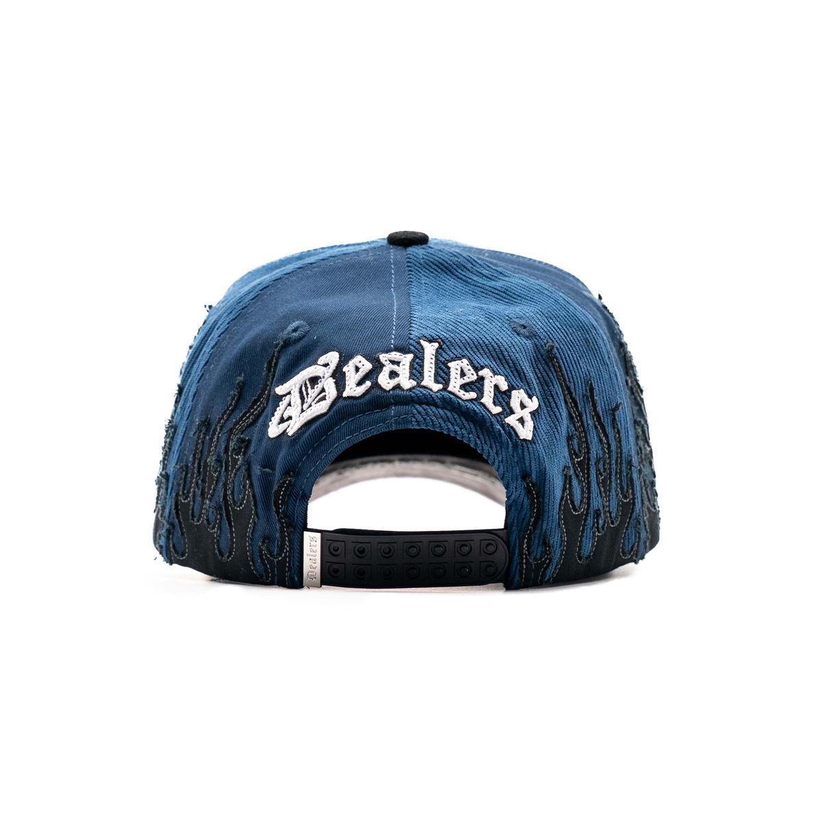 Dealers Navy Flames New York Hat