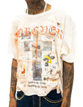 Forever Hungry Designer Cross T-shirt