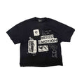 Mixed Emotion Stamped T-shirt
