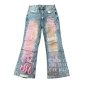 Sadboy Pink Spray PaintDenim