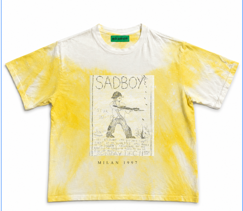 Sadboy Soldier Tyedye T-shirt