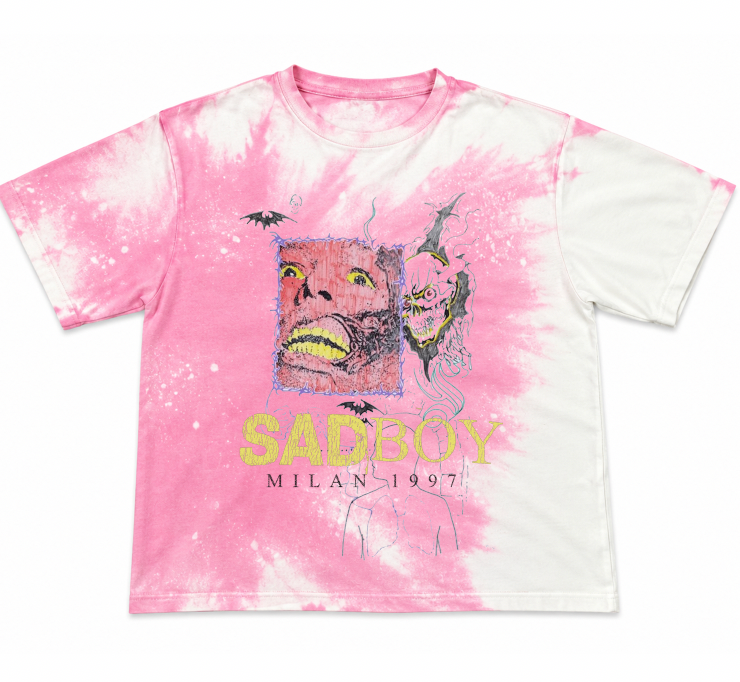 Sadboy Smile Tyedye T-shirt