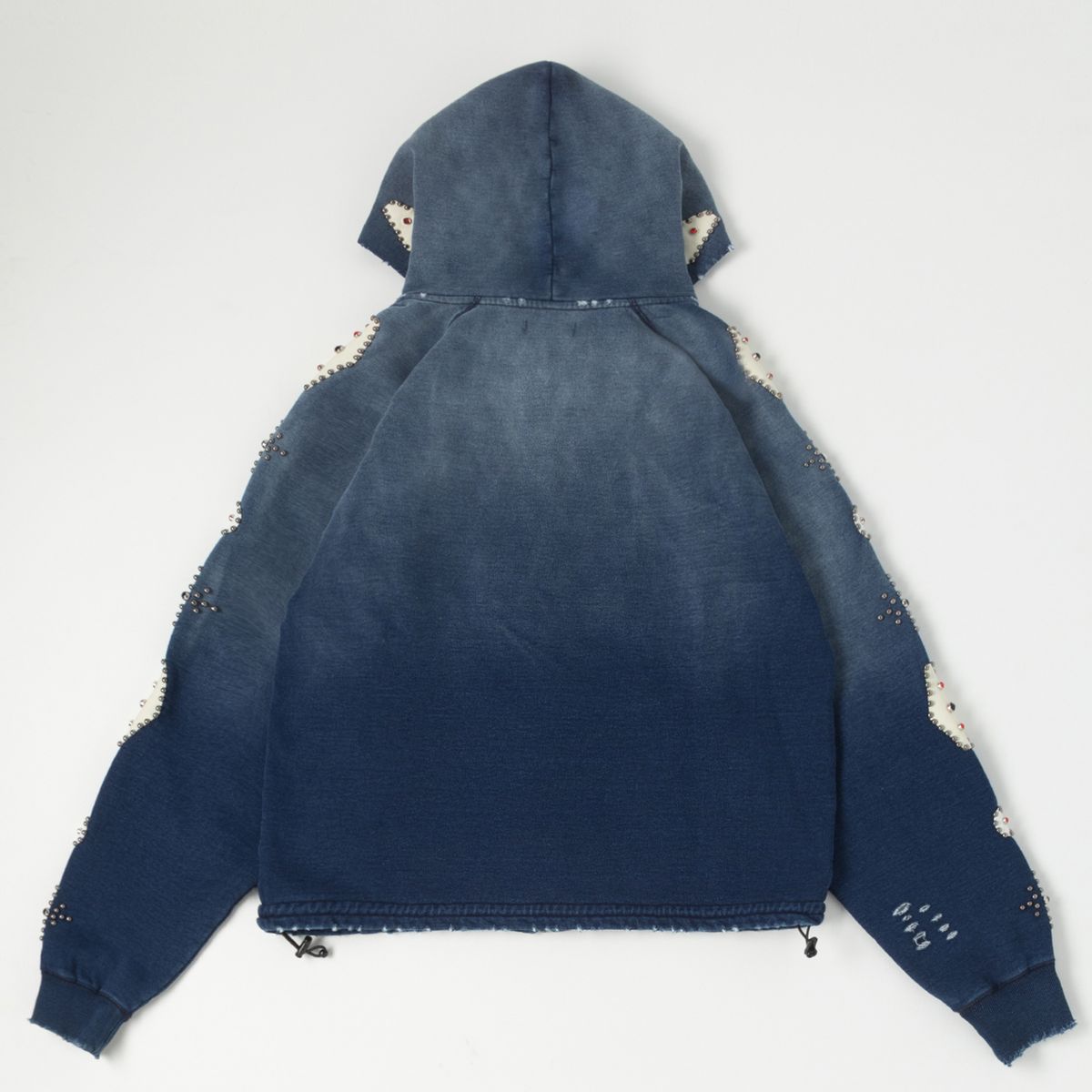 Bldg4 Falling Indigo Hoodie