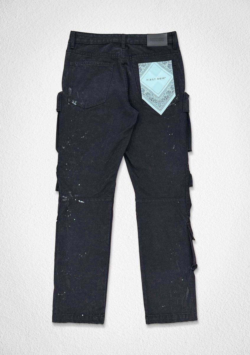 Firstrow Studded Hardware Cargo Pants