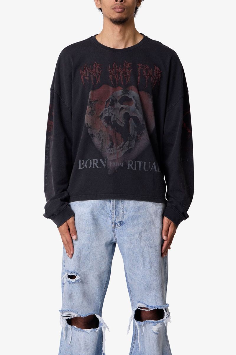 Mnml Born From Ritual L/s T-shirt