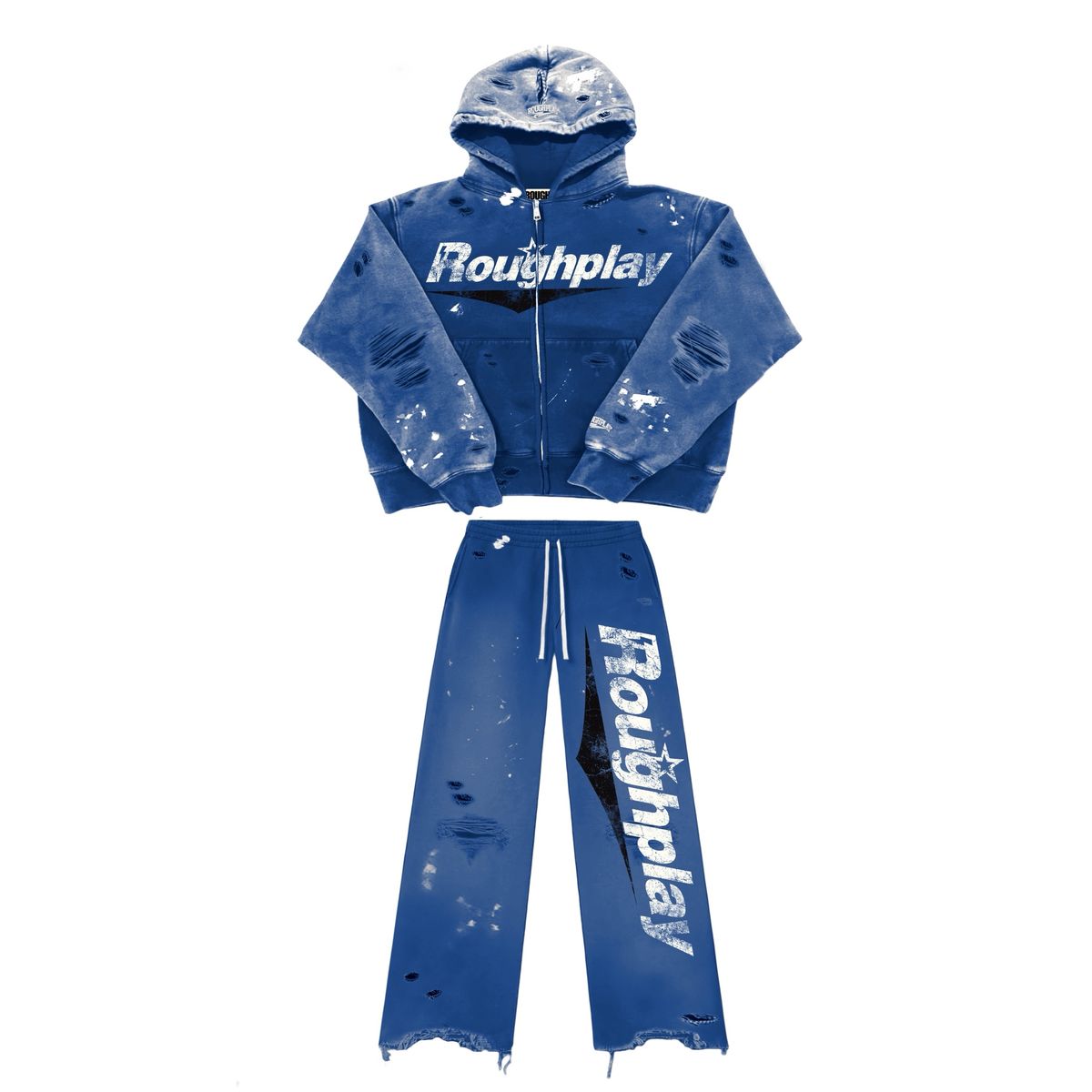 Rough Play Core Logo Zip Up Sweatsuit