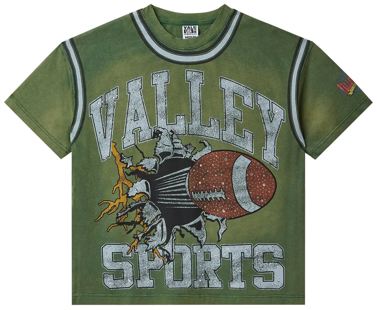 Vale Classic Football Bling T-shirt