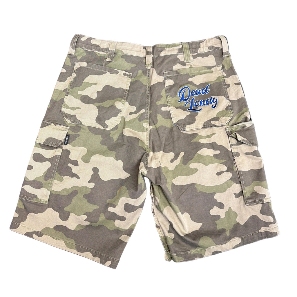 Dead Lonely Denim Skull&Bone Cargo Shorts