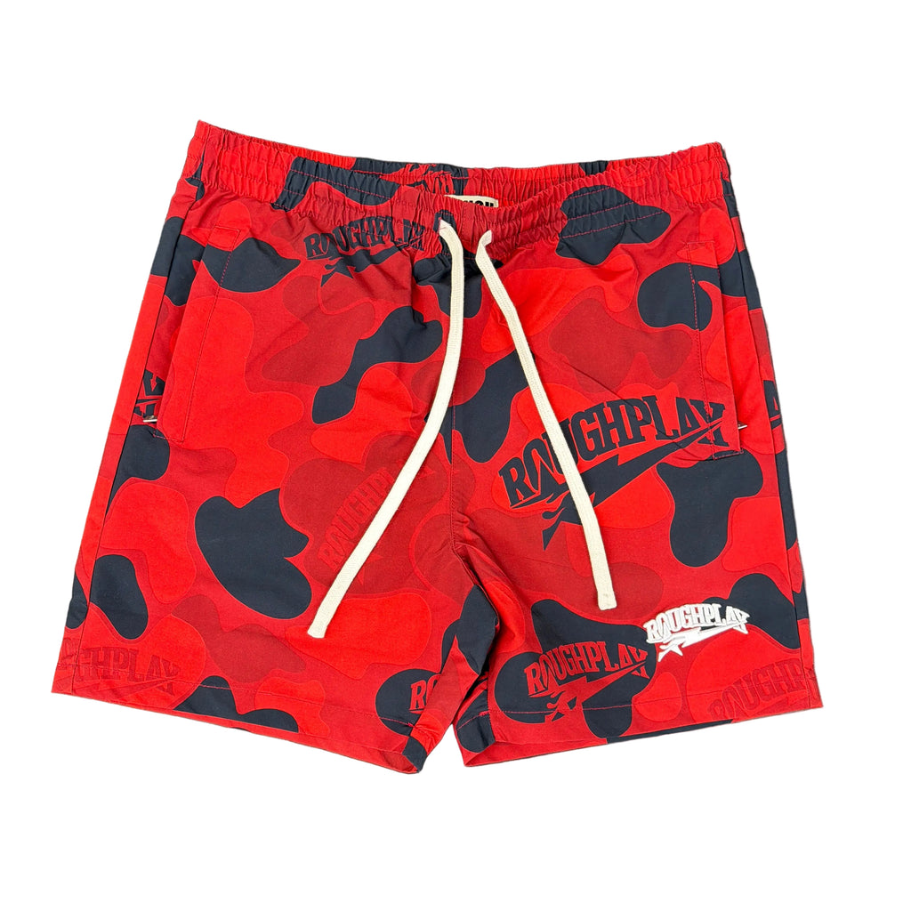 Rough Play Camo Nylon Shorts