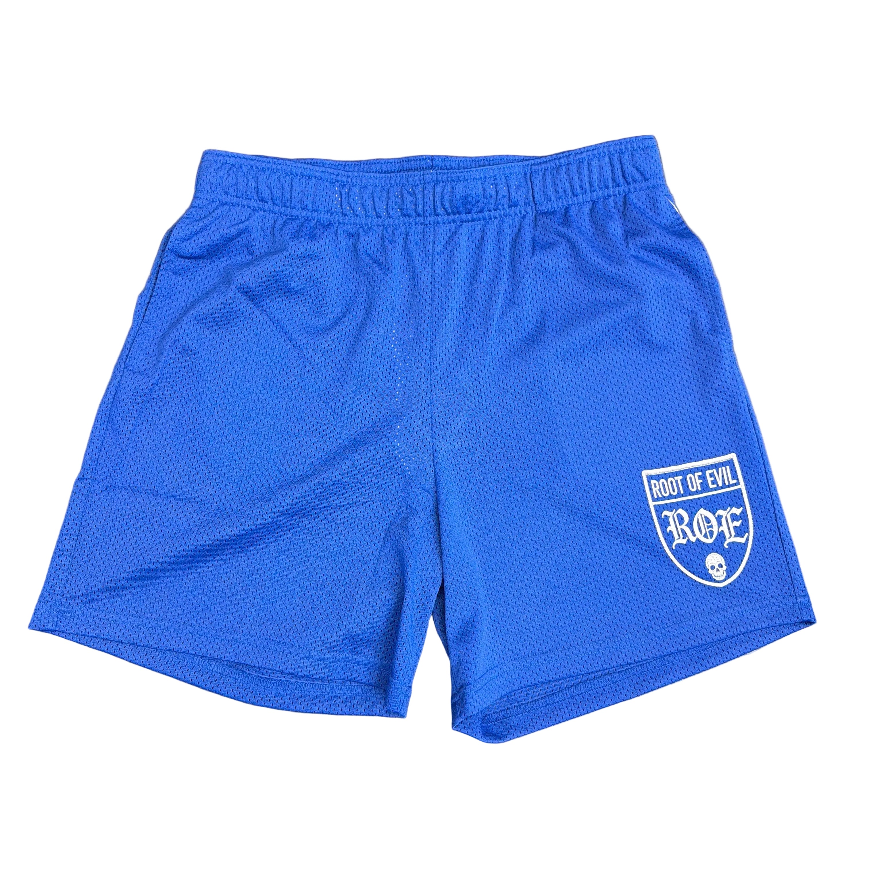 Root Of Evil Mesh Logo Shorts