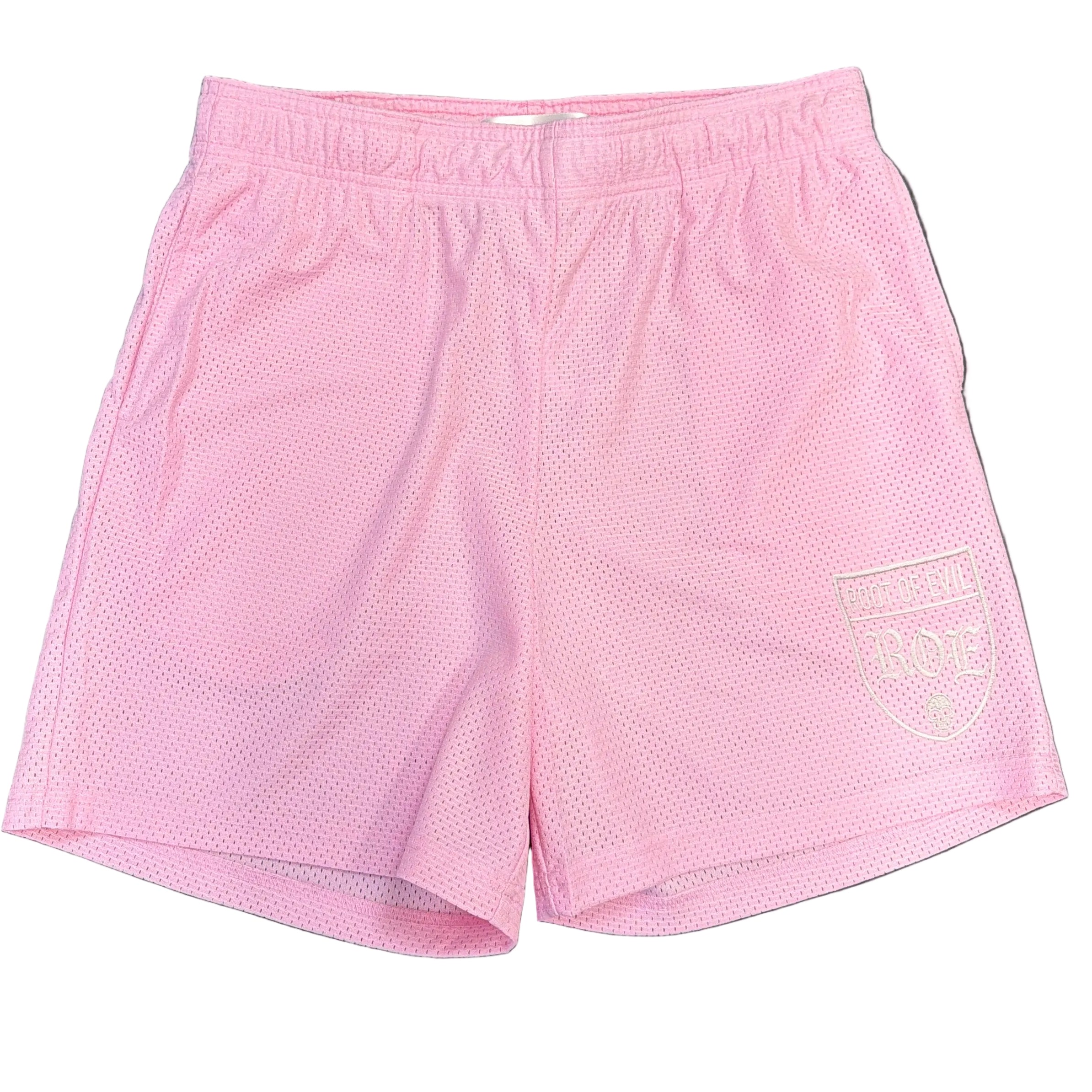 Root Of Evil Mesh Logo Shorts