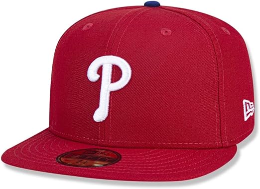 New Era Philadelphia Phillies Red Game Authentic Collection On-Field 59FIFTY Pink Fitted Hat