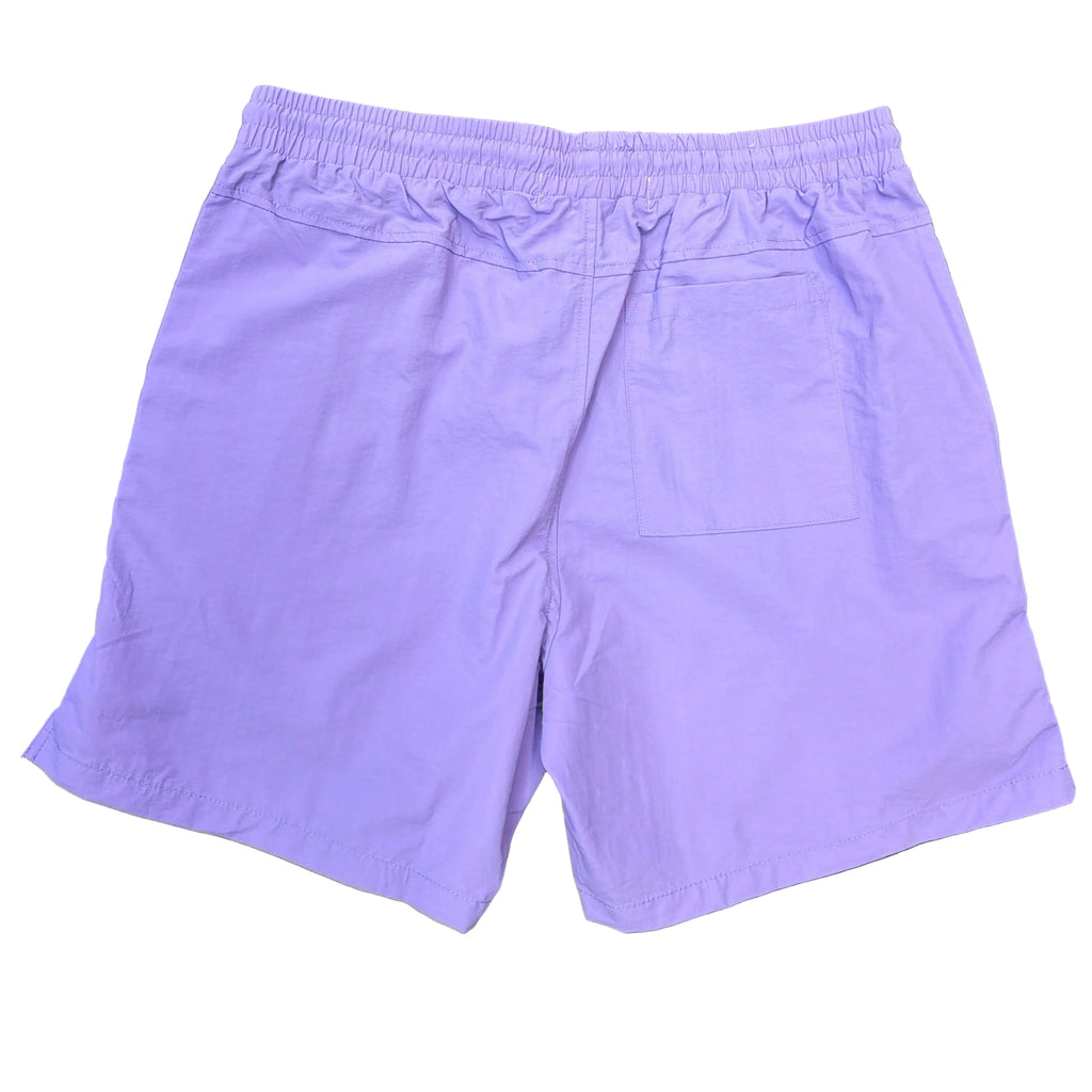 Root Of Evil Nylon Studded Logo Shorts