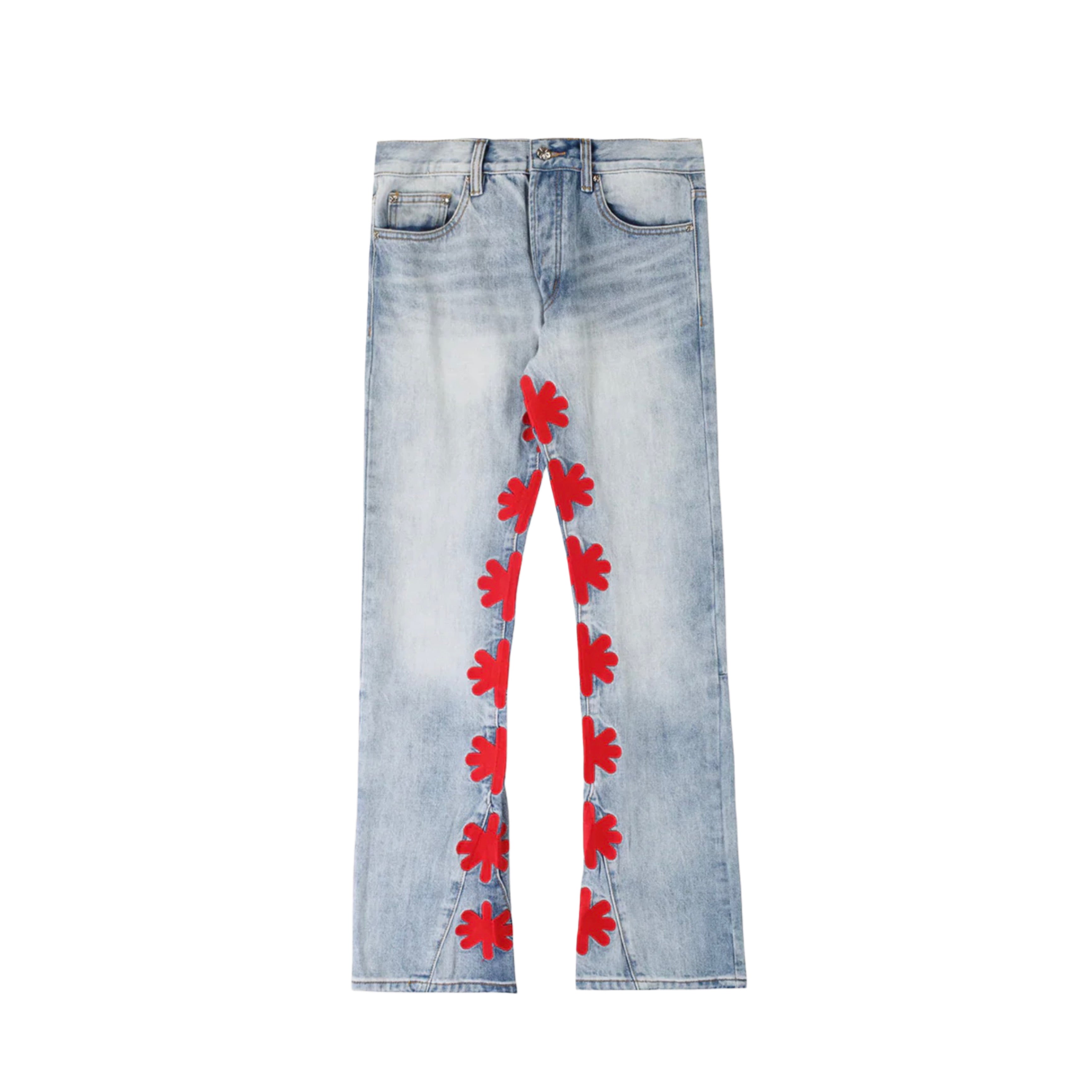 Lost Shdws Red Logo Denim